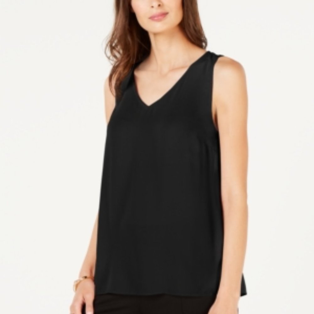 Alfani Sleeveless V-Neck Top